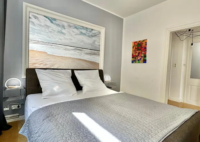 Geraeumiges City-apartment Mit 2 Badezimmer Und Parkplaetzen D46-og Apartment *