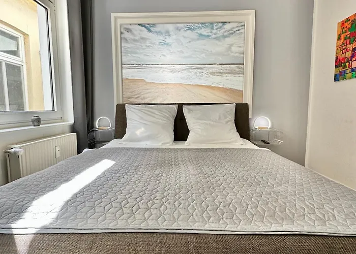 Geraeumiges City-apartment Mit 2 Badezimmer Und Parkplaetzen D46-og Daire